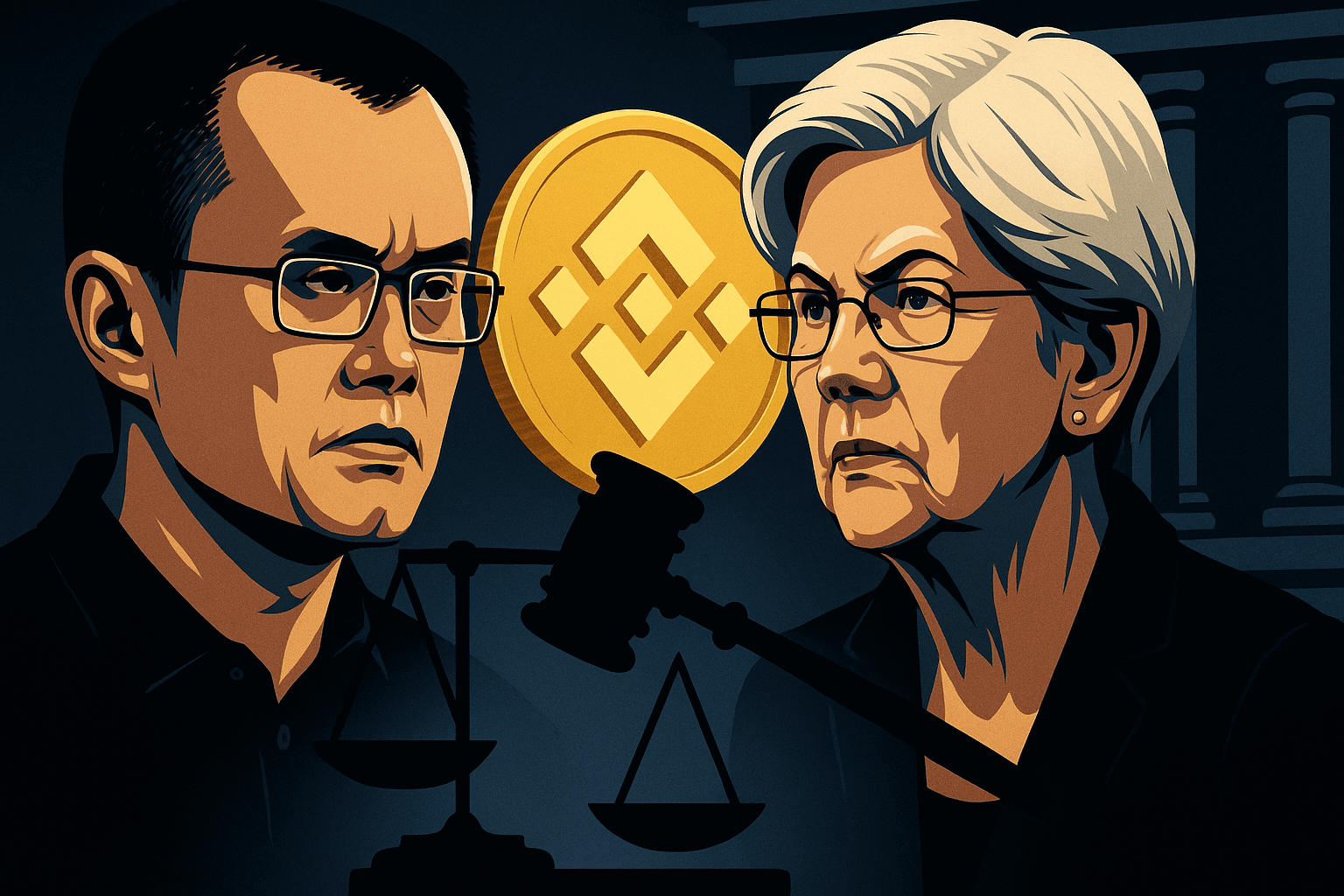 Binance Founder CZ Threatens Defamation Lawsuit Against US Senator Warren