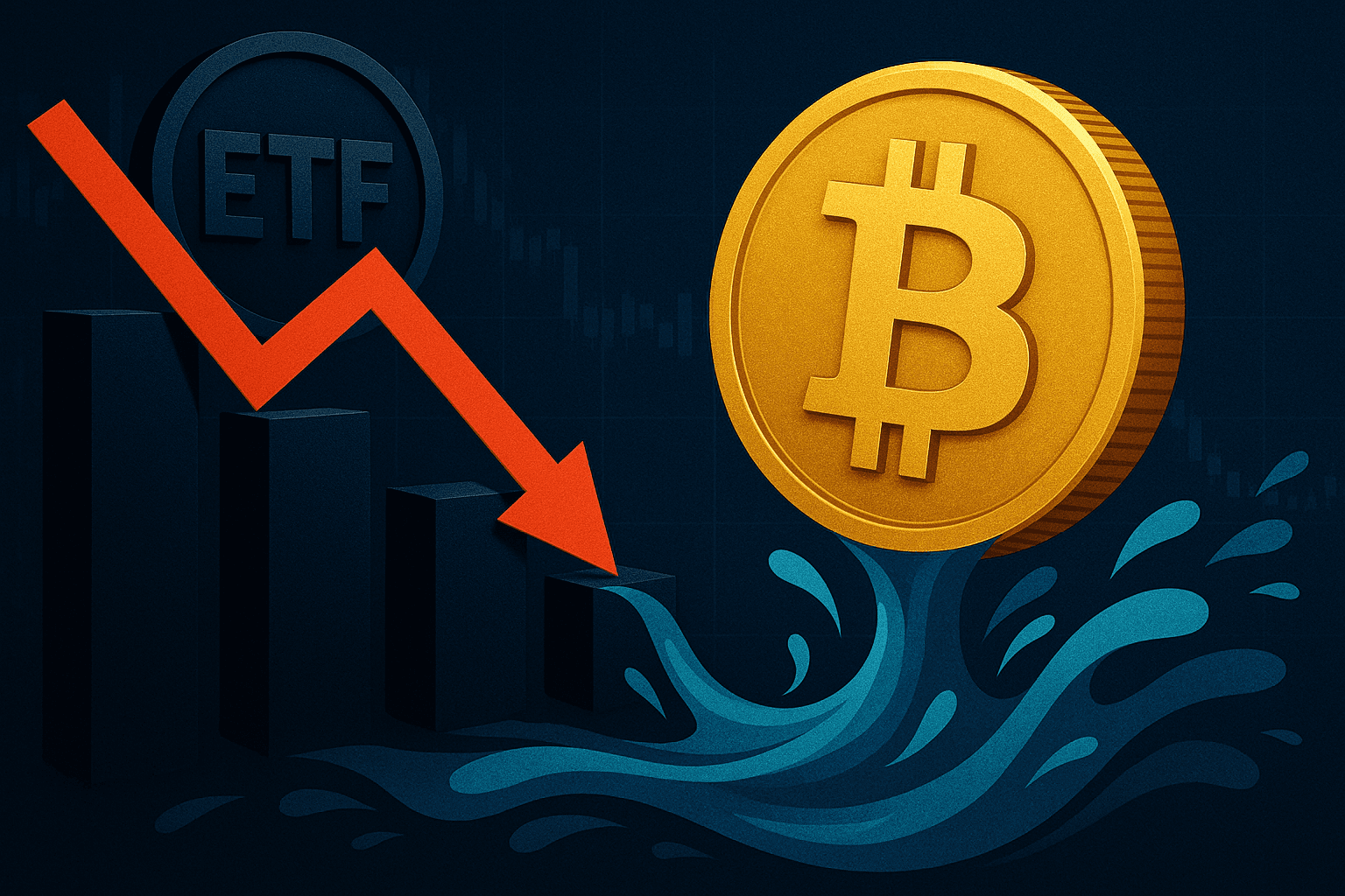 ブラックロックのビットコインETF、8月以降最大の資金流出を記録