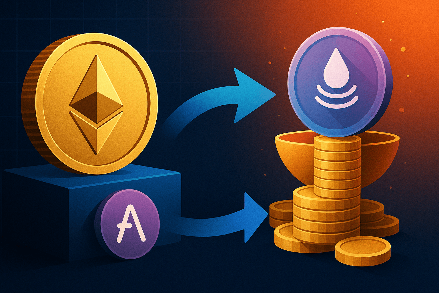Justin Sun moves 45,000 ETH from Aave to Lido staking (locking crypto to earn rewards)