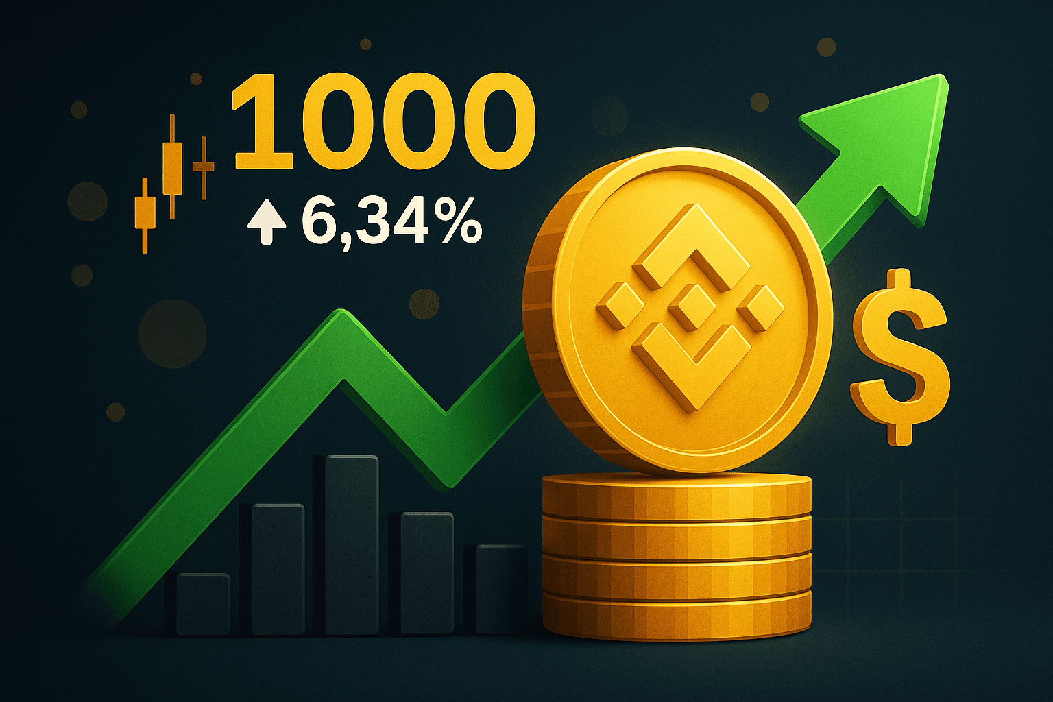 BNB Rises Above $1,000 With 6.34% Daily Gain