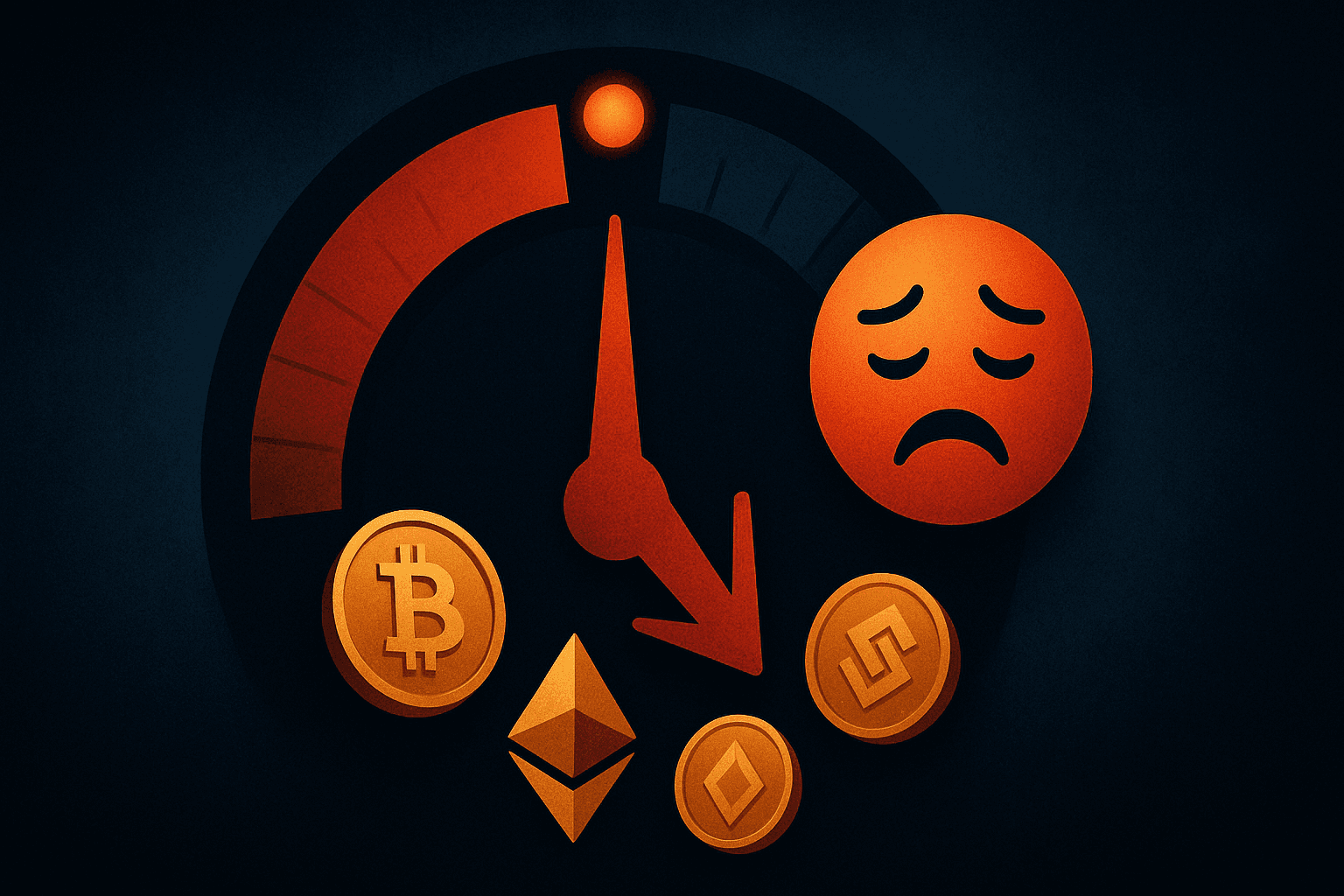 加密货币恐惧与贪婪指数跌至 2 月以来最低水平