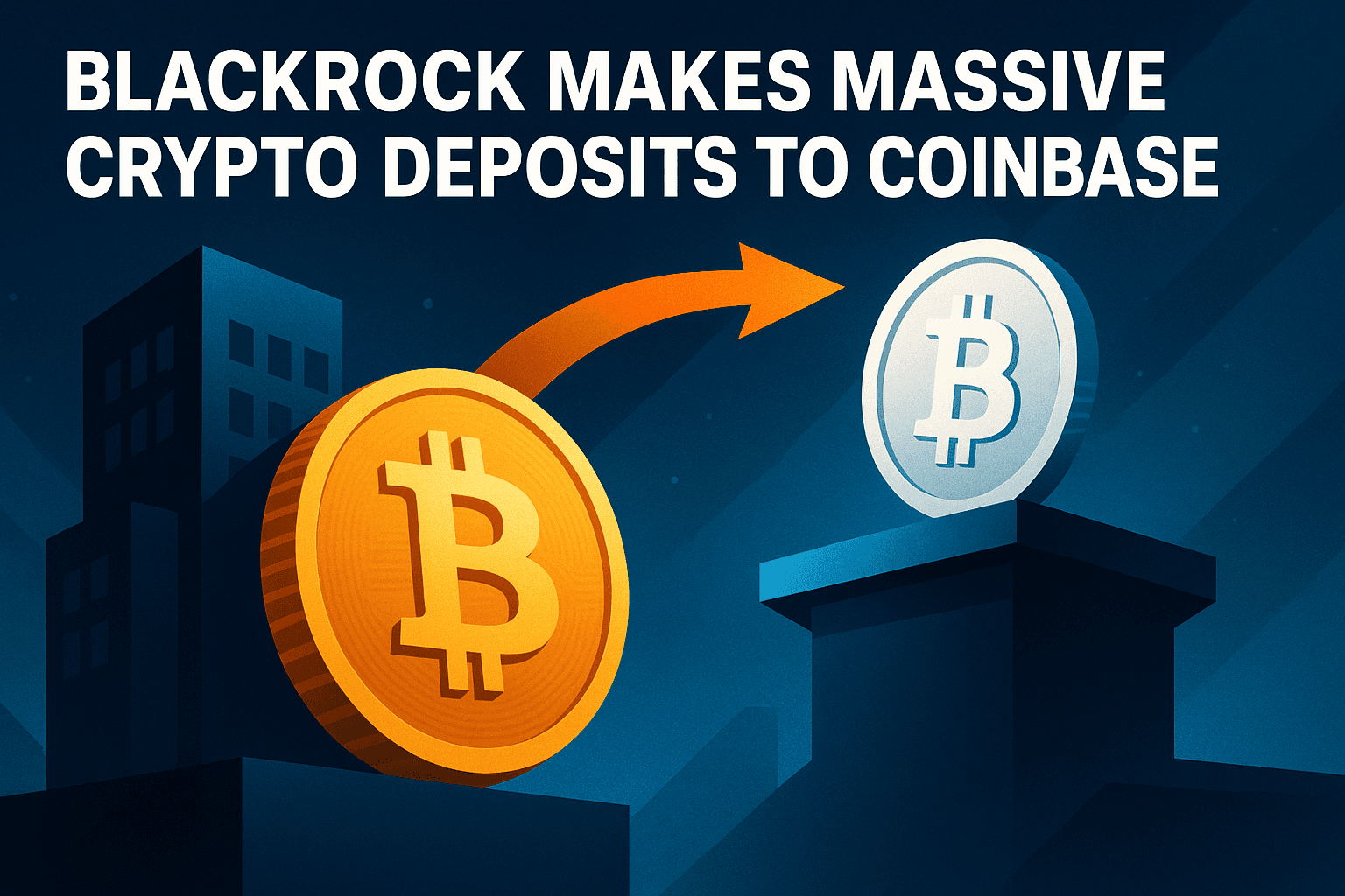 BlackRock Makes Massive Crypto Deposits to Coinbase