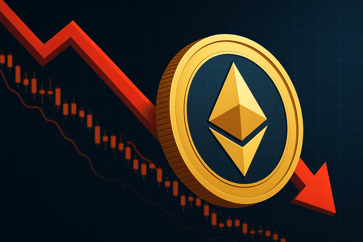 Ethereum Drops Below $2,700 as Market Experiences Largest Decline Since October