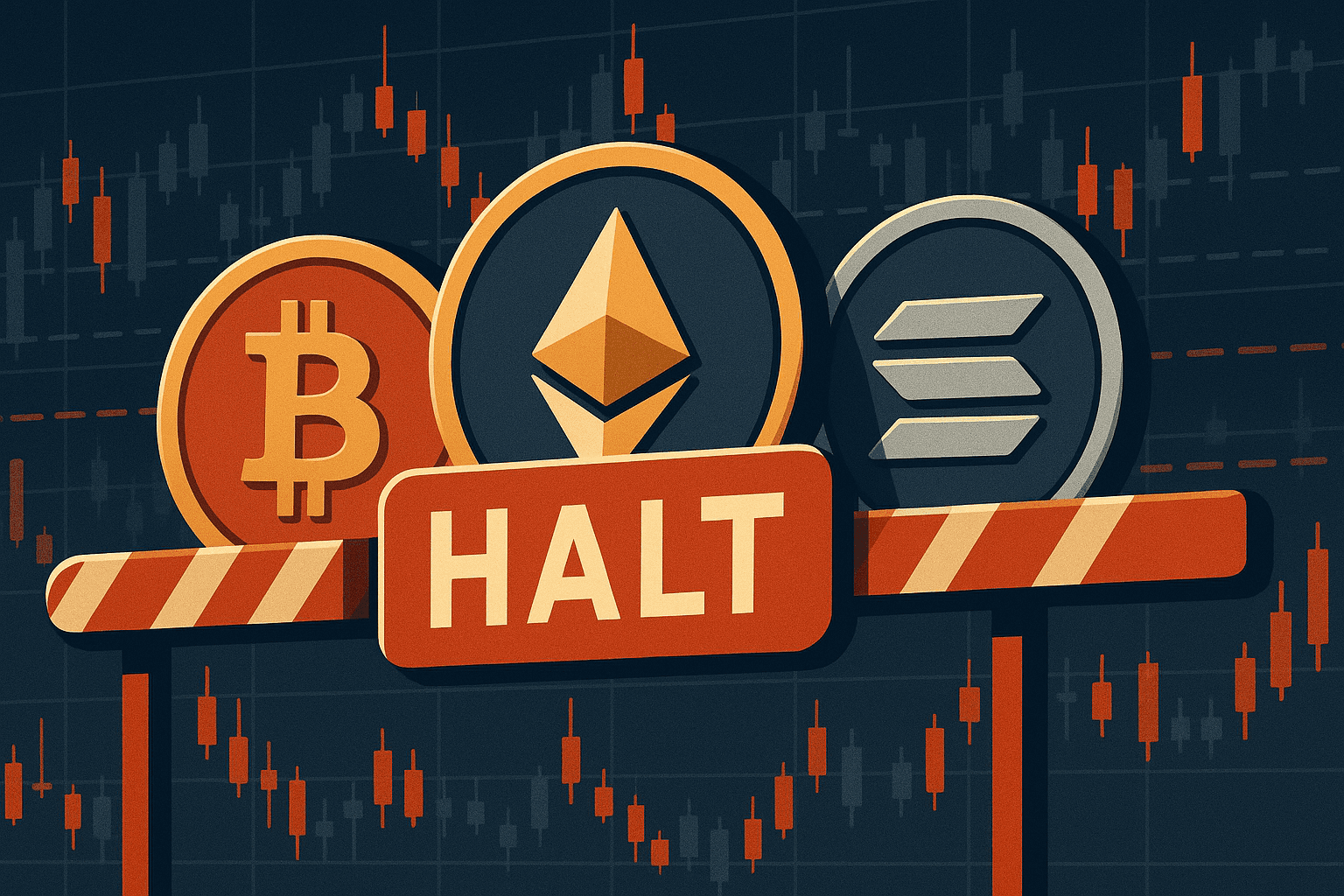 CME Group Halts Trading of Bitcoin, Ethereum, and Solana Futures