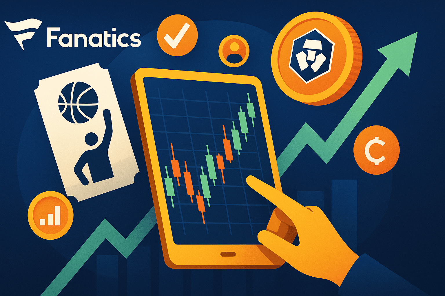 Fanatics Launches Event Trading Platform in Partnership with Crypto.com