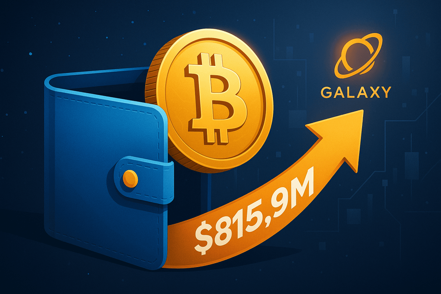 New Wallet Receives $81.15 Million in Bitcoin from Galaxy Digital