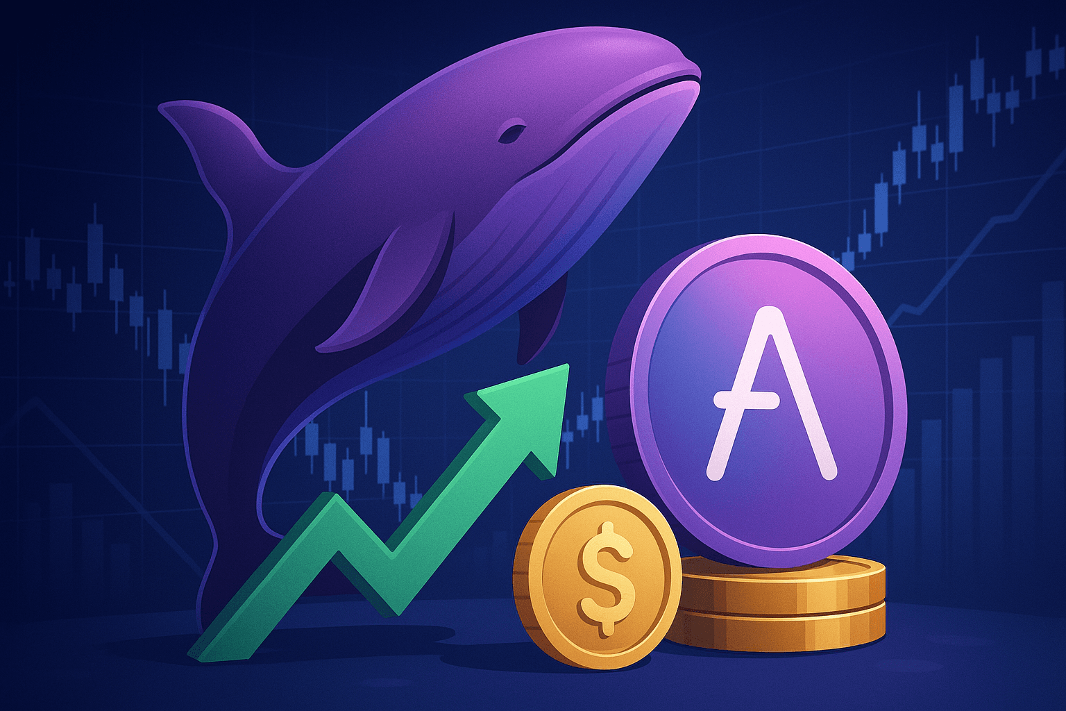 Crypto Whale Resumes Leveraged AAVE Purchases, Holding $62.59M in AAVE