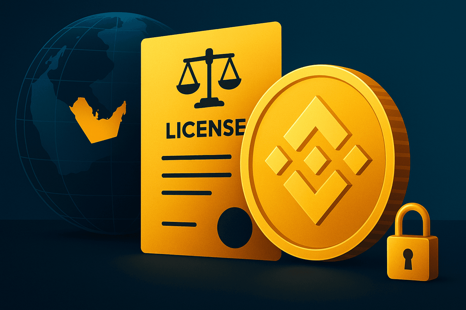 バイナンスがアブダビFSRAからグローバルライセンスを取得、規制された仮想通貨市場インフラを強化