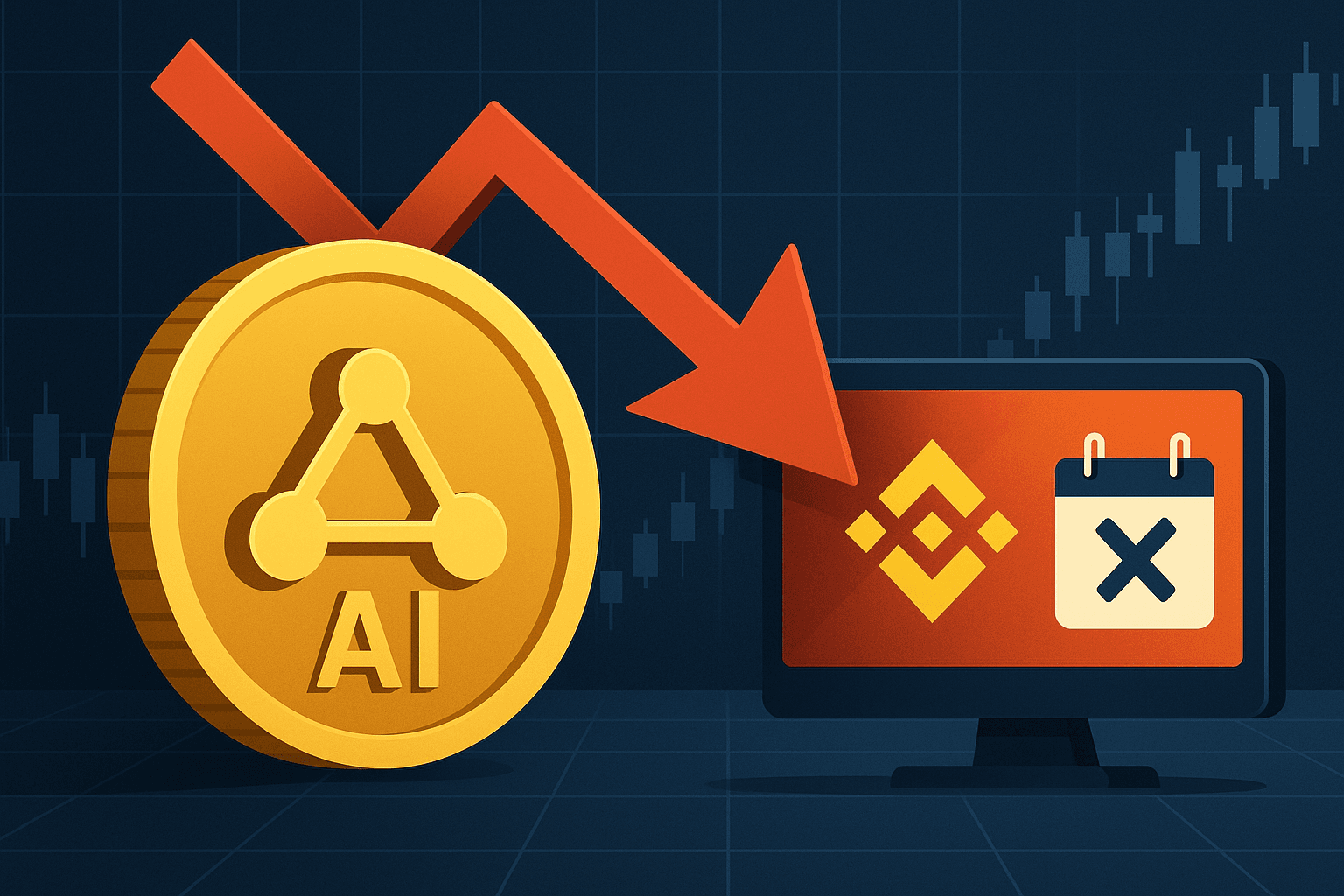 バイナンス、2025年12月にAIAUSDT無期限契約を上場廃止