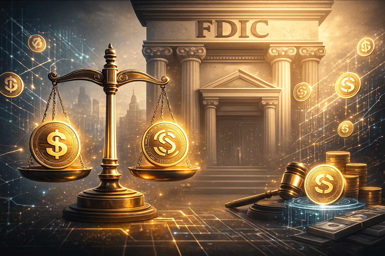 FDIC、GENIUS法に基づく銀行発行決済ステーブルコインの規則案を提案