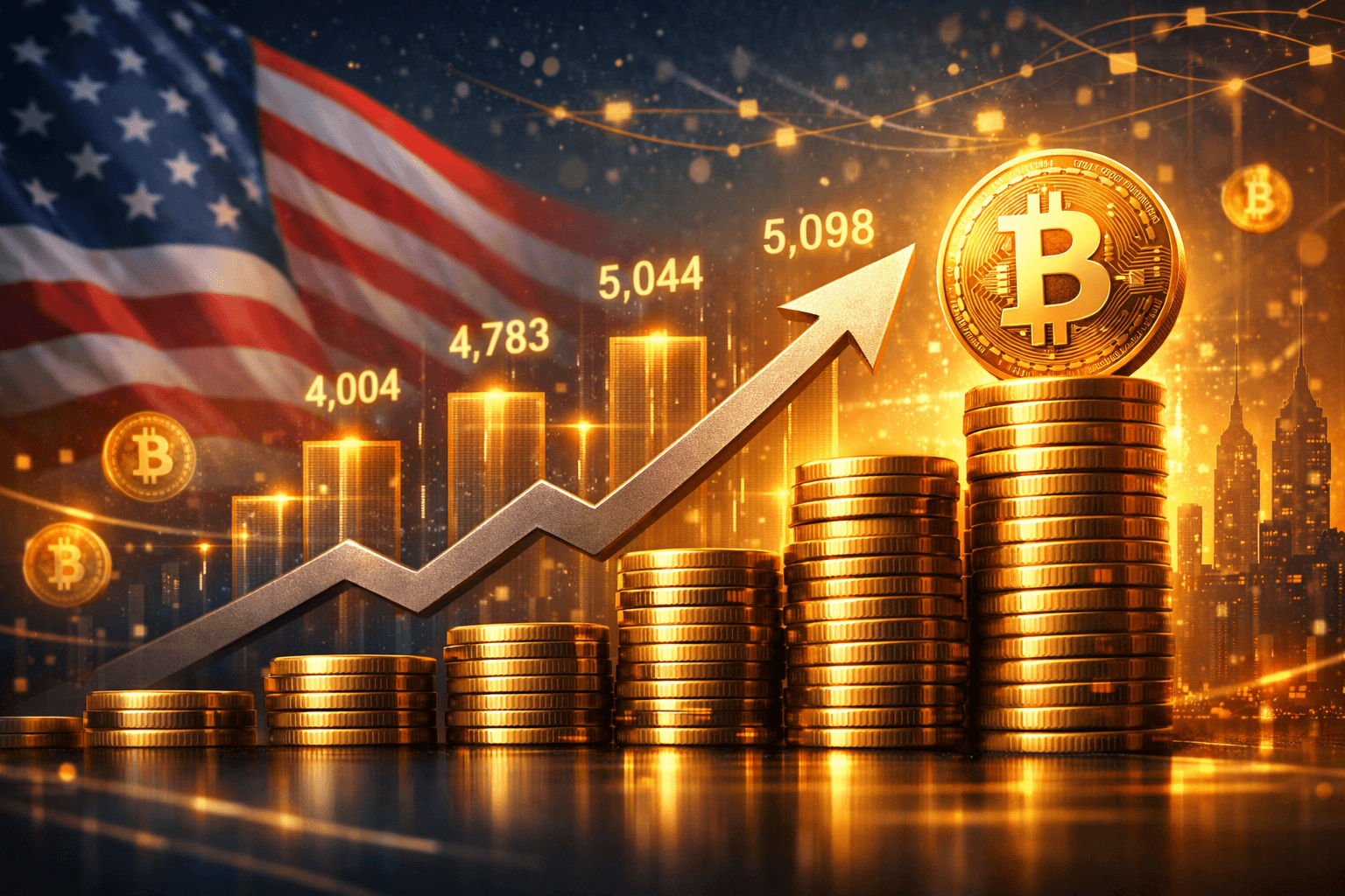 アメリカン・ビットコインが5,098BTCでビットコイン保有企業上位20社入り、記録的成長の39日間で4社を追い抜く