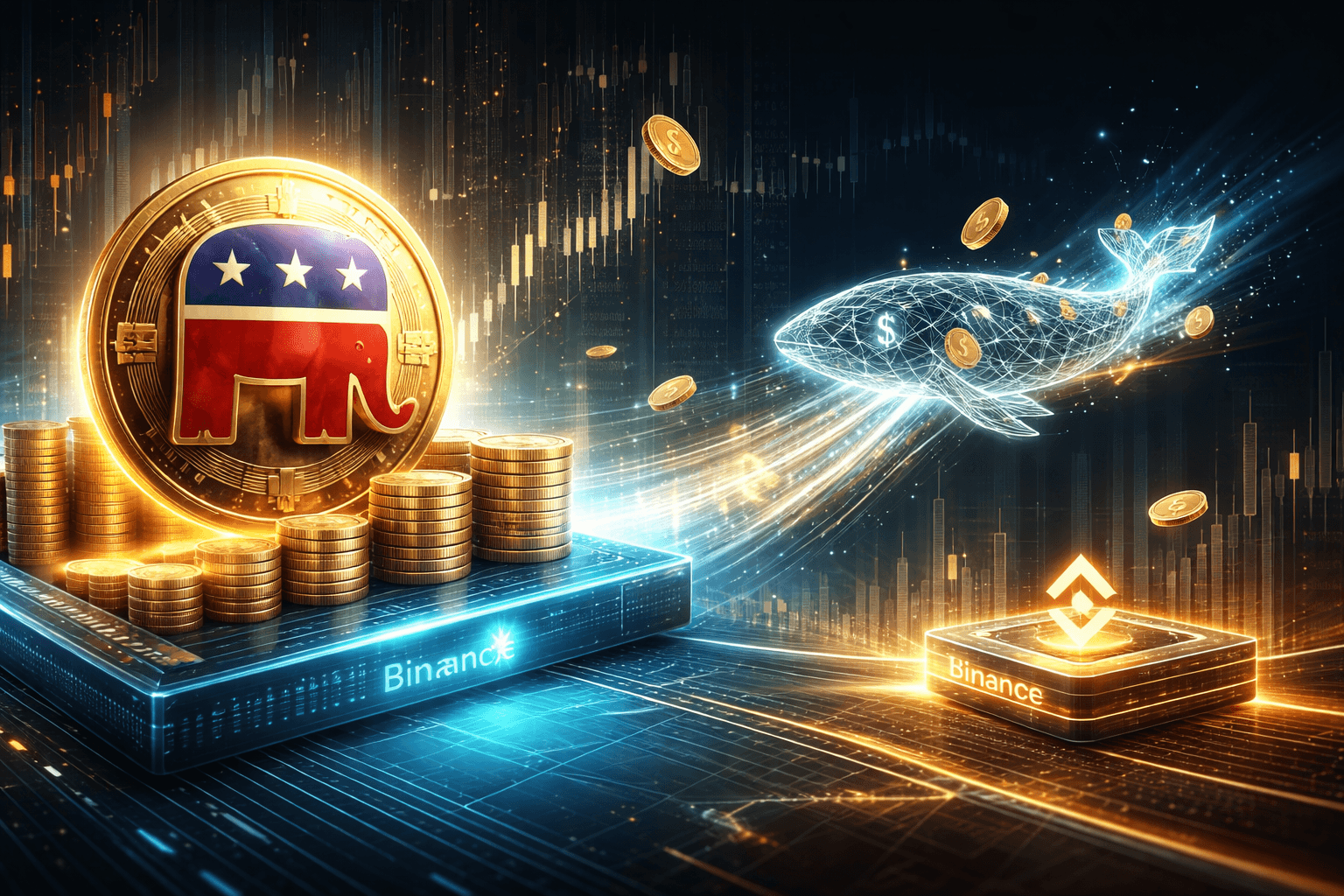 Arkham Flags Whale’s $14.88M TRUMP Token Transfer to Binance