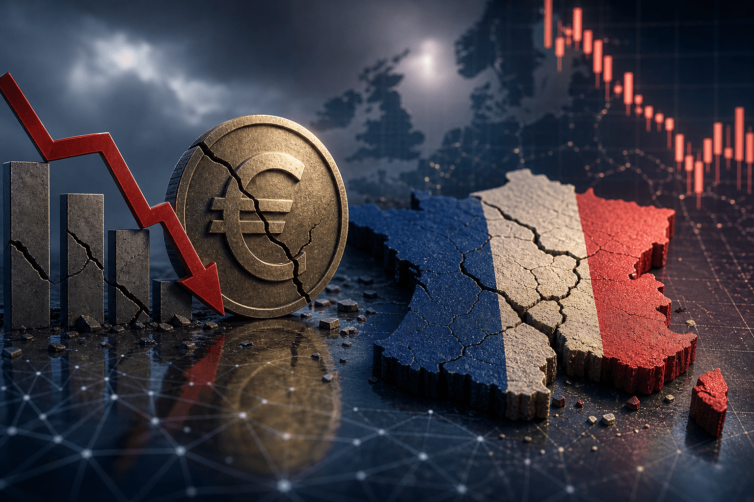 France's economy contracts 0.1% in third quarter as investment and exports weaken